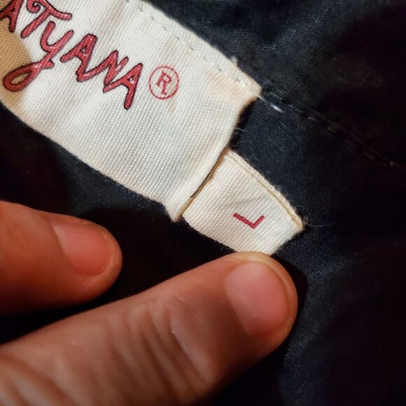 Tatyana PinUp Night Bloom 50s Rockabilly Dress Roses sundress Sz Large - Picture 6 of 10